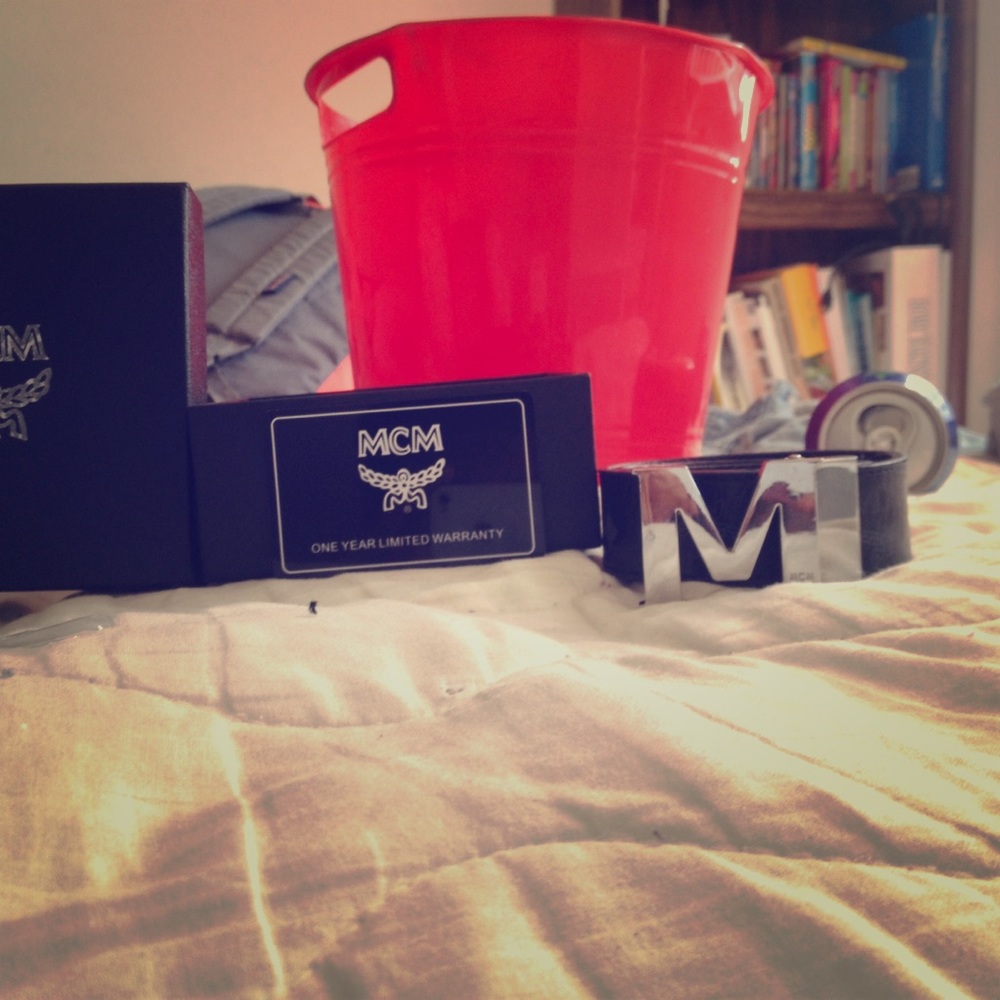 I am selling a mcm belt for 150or 200