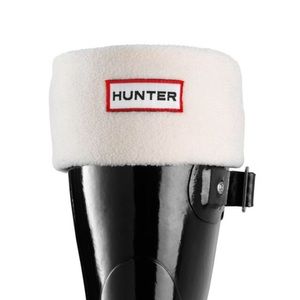 Hunter boot socks. WHITE