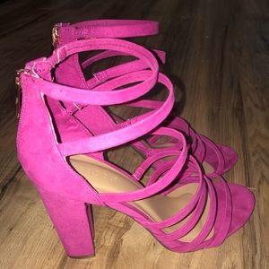 Bright Pink Heels