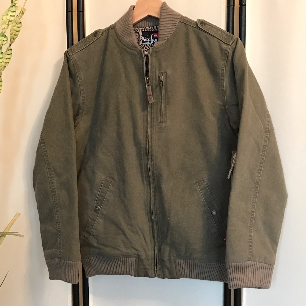 QUIKSILVER JACKET / COAT SIZE MEDIUM 12-14 NEW