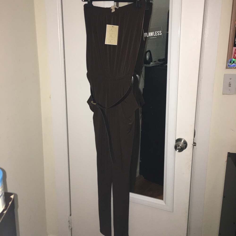Michael Kors Strapless one piece romper, Size XS