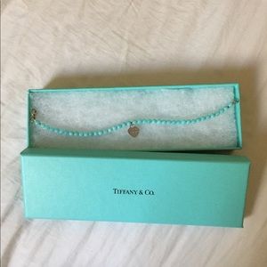 Tiffany & Co. teal bracelet