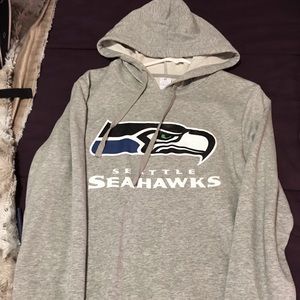 Seahawks pullover hoodie ! Great condition !