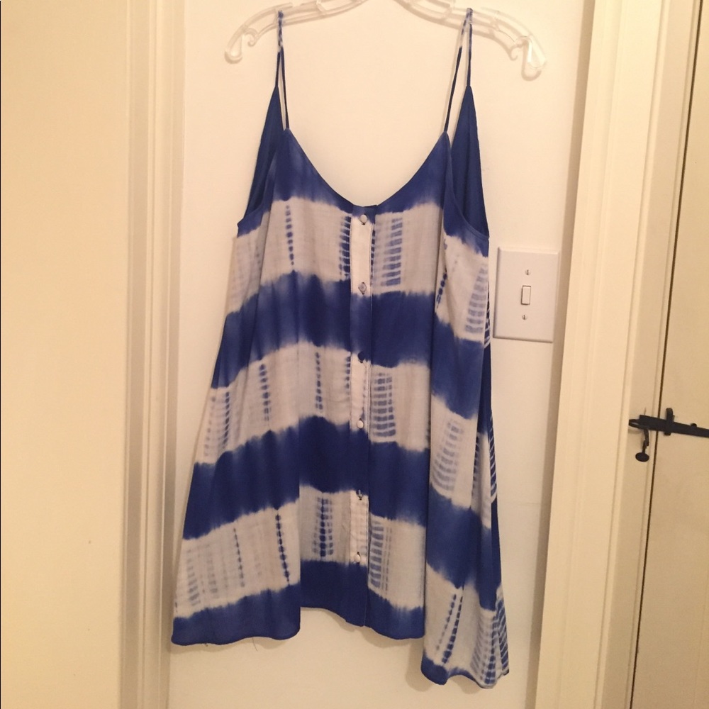 Tie Dye Cotton Sun Dress