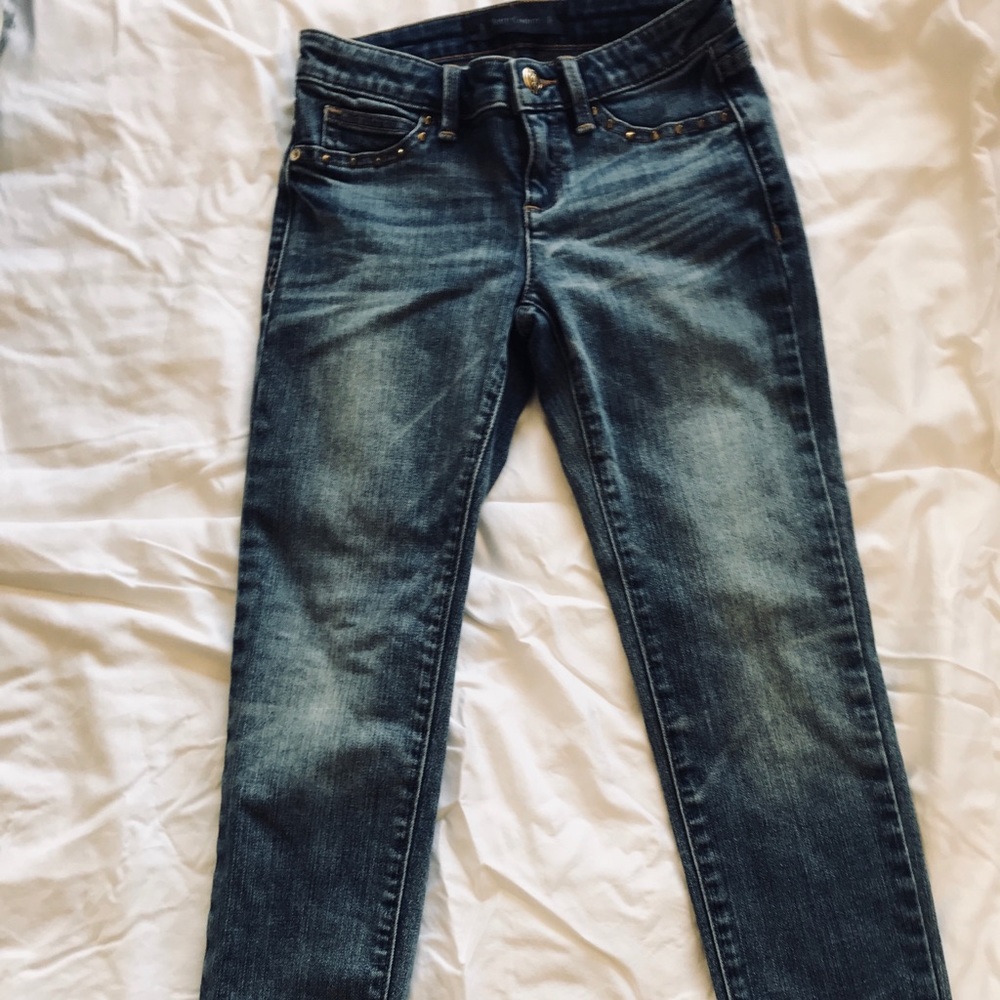 Girl’s Juicy Couture jeans w/gold metal accents