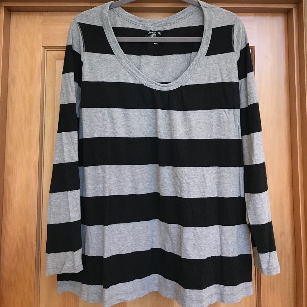 Old Navy Striped Long Sleeve Shirt