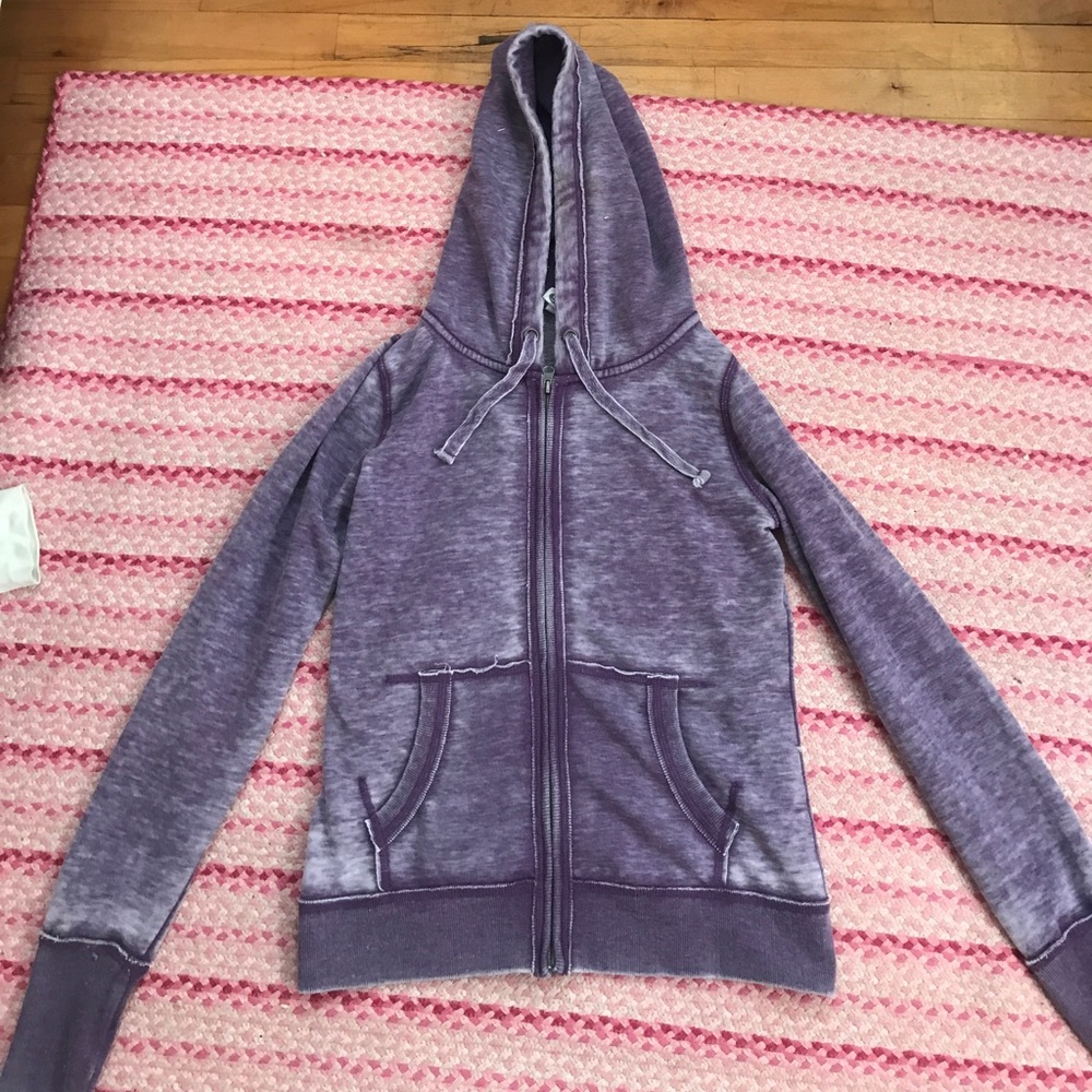 Purple sweatshirt