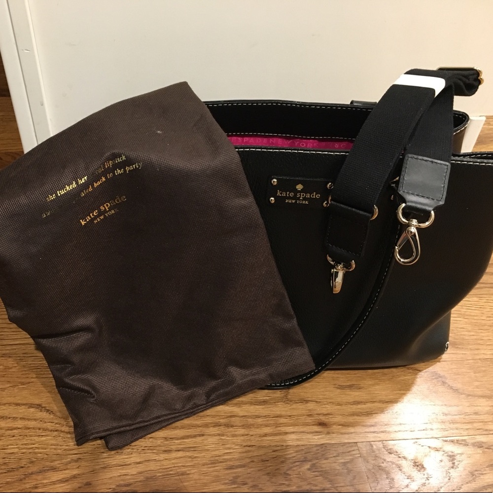 LIKE NEW Kate Spade leather shoulder bag - Picture 4 of 8
