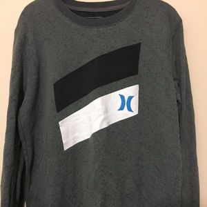 Men's gray Hurley pullover sweater