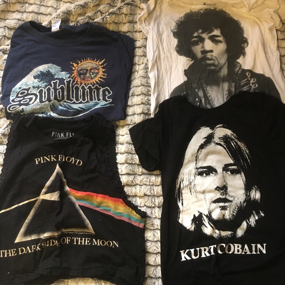 SOLD Band T-Shirt Bundle