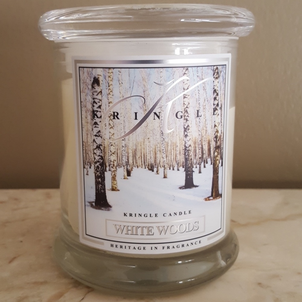 Kringle Candle White Woods