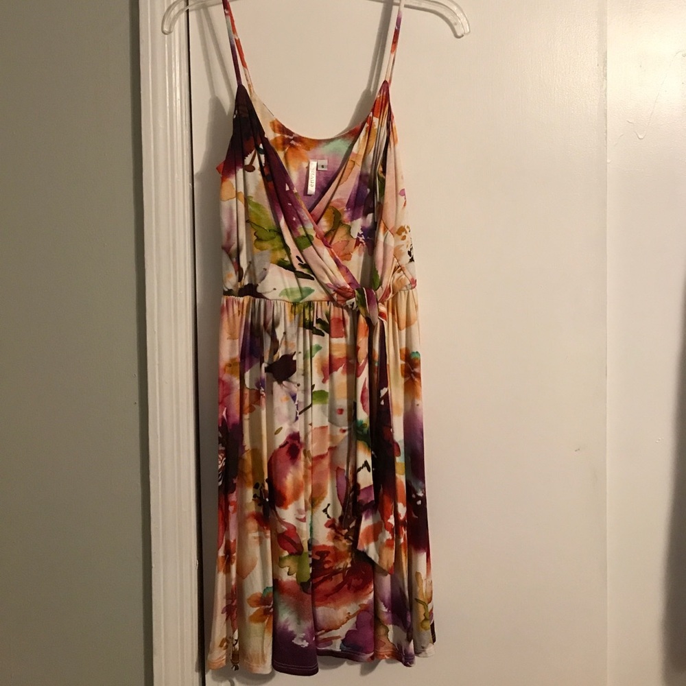 Watercolor dress