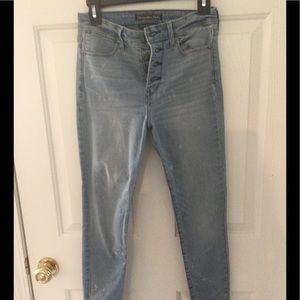 High rise jeans