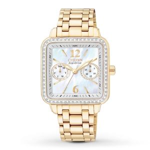 CITIZEN | SILHOUETTE GOLD TONE WATCH