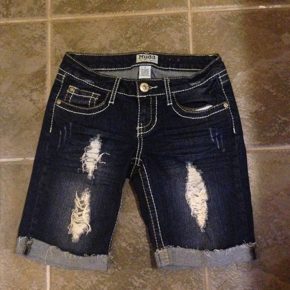 Dark mudd shorts