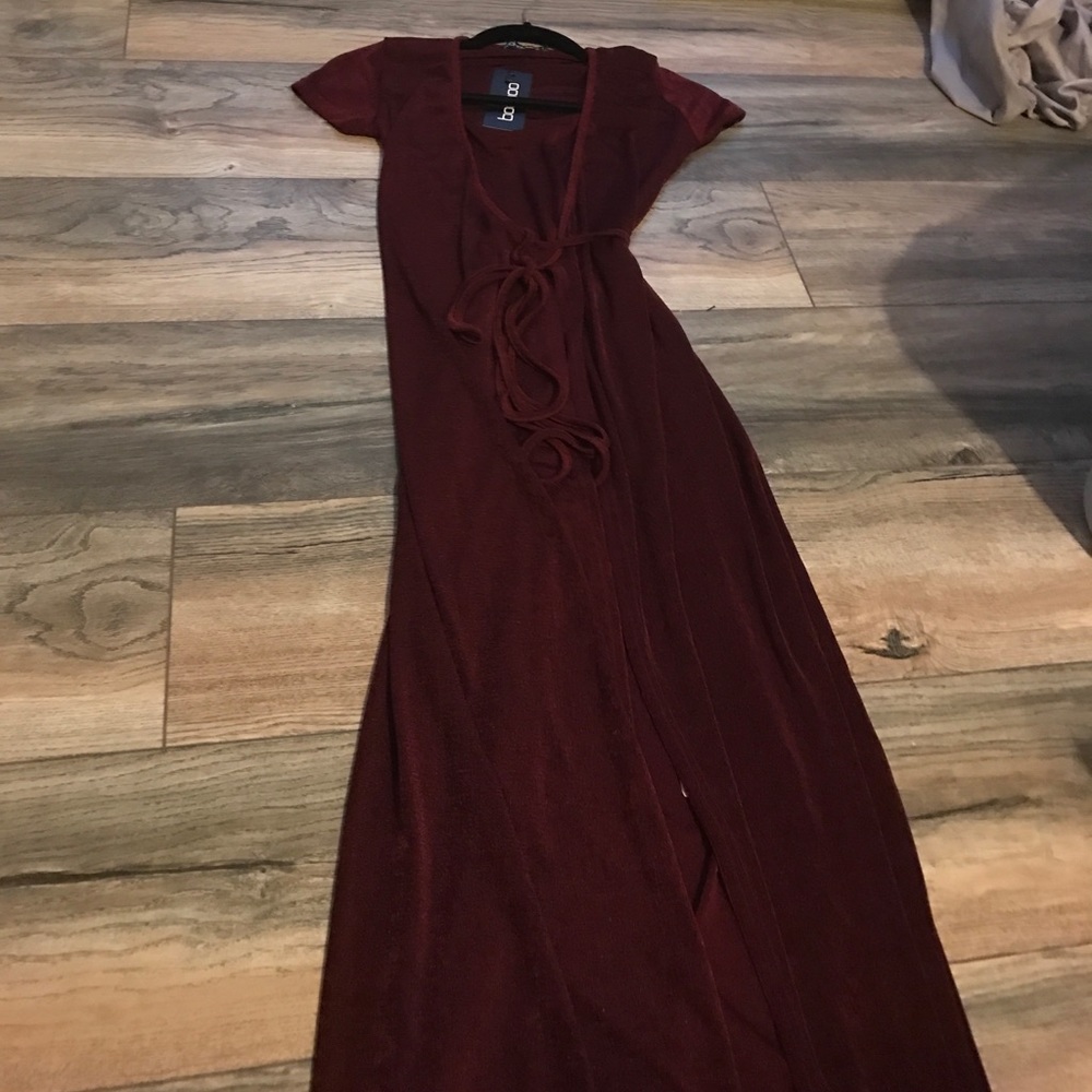 BOOHOO - Burgundy Maxi