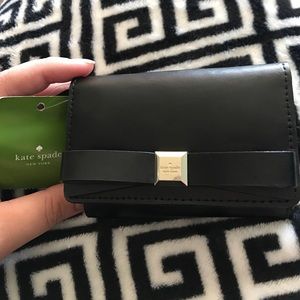 NWT Kate Spade ♠️ Darla Bow Wallet with Key Ring