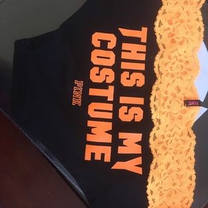 Victoria Secret Halloween This is My Costume undie