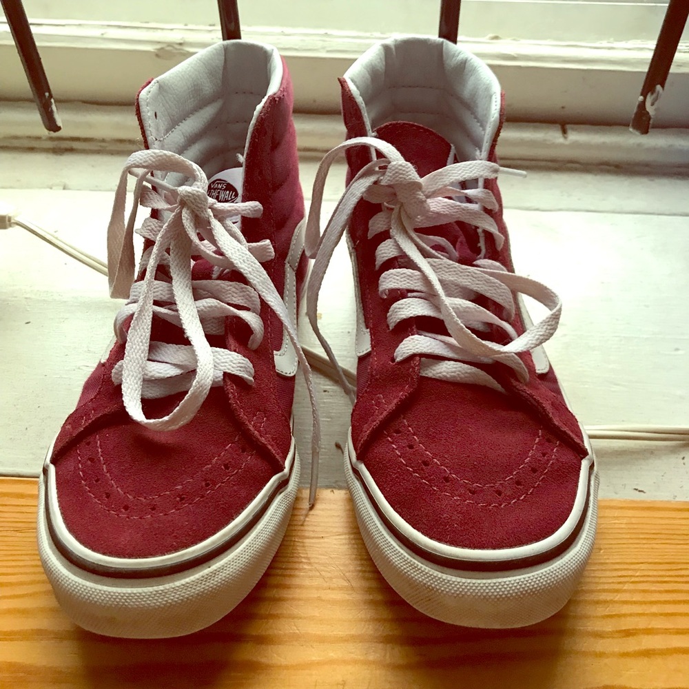 Vans Hi- Sk8 🐙 MAROON