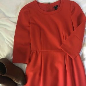 Beautiful J. Crew Red Wool blend Dress