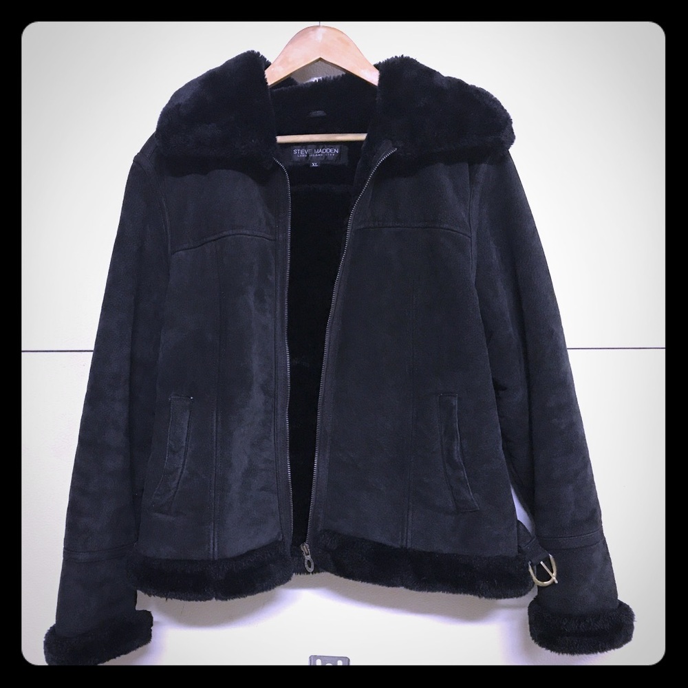 Steve Madden Leather Jacket/Coat