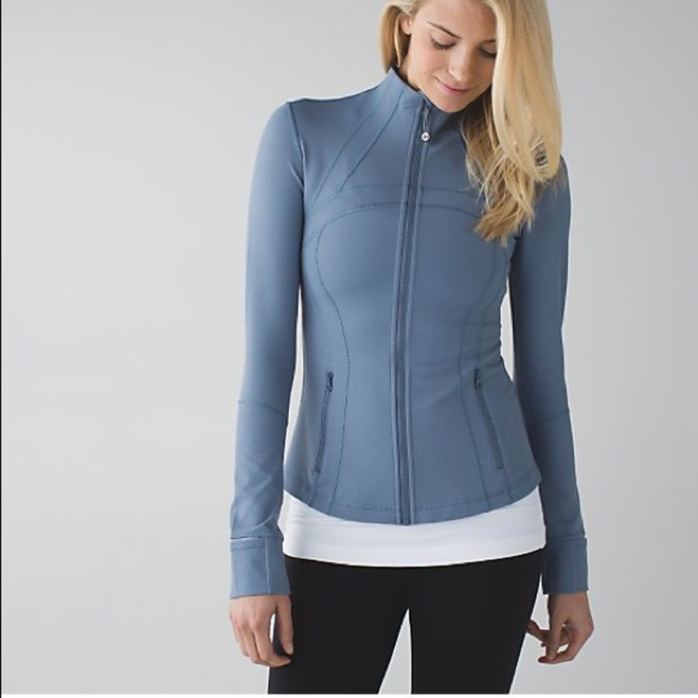 Light blue define jacket