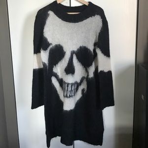 Alexander McQueen skull dress