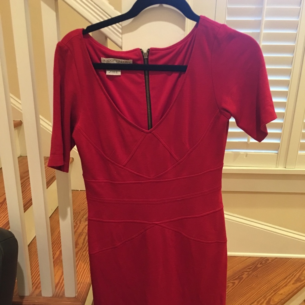 Maggy London red dress