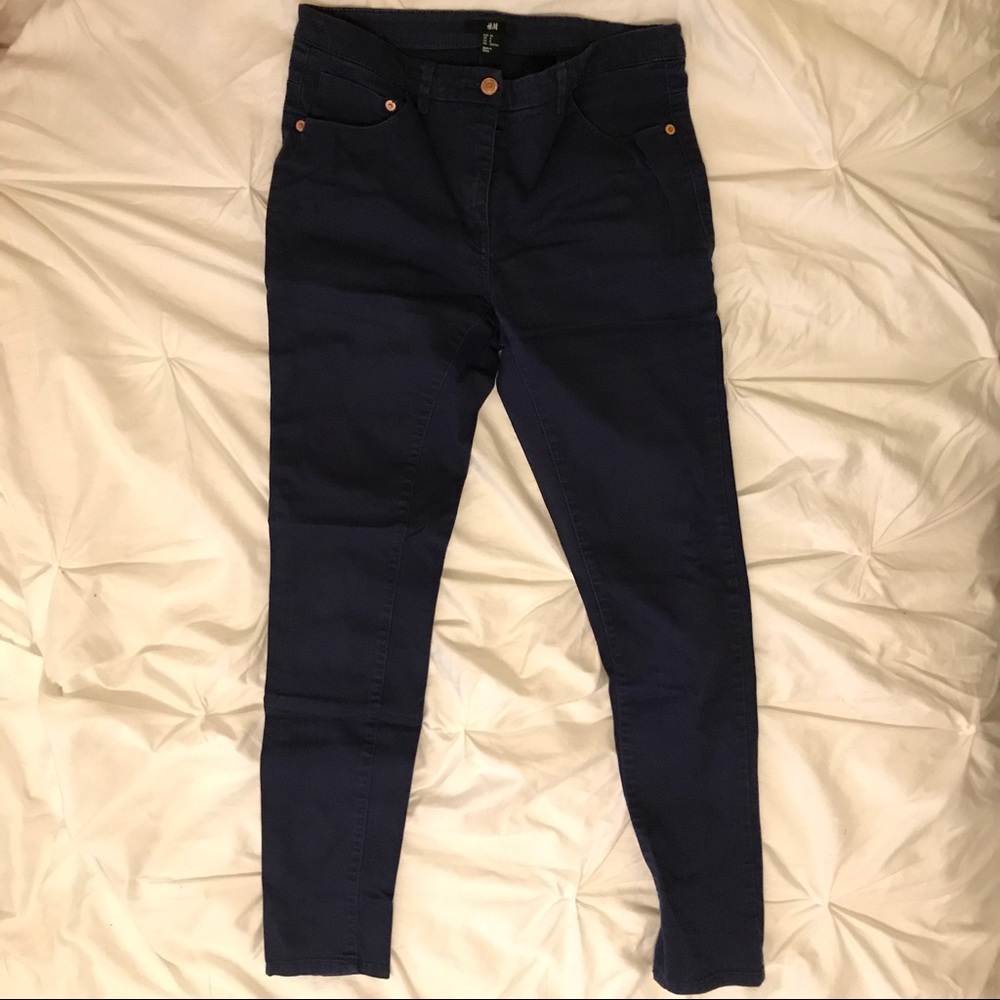 Navy 5-Pocket Style Pant