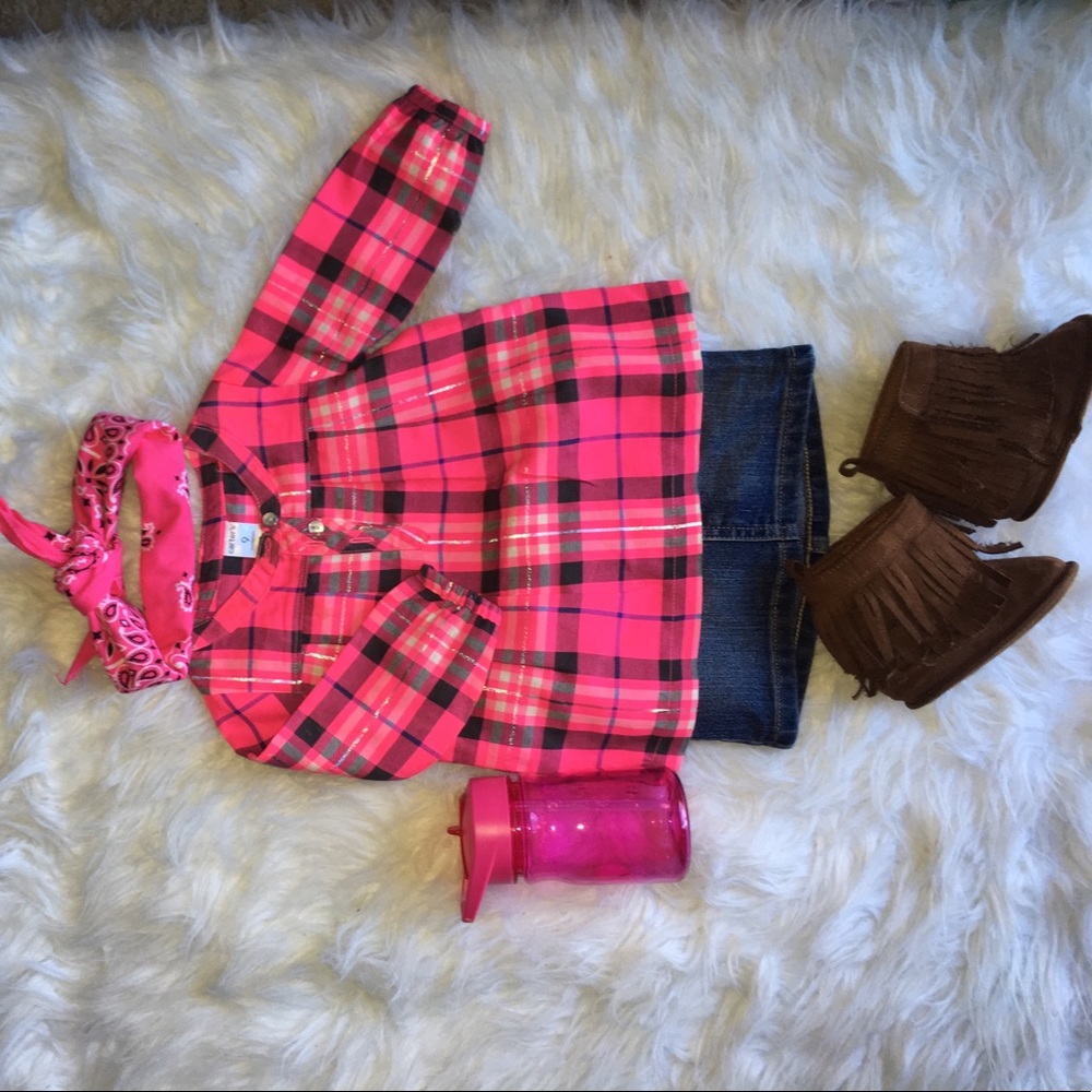 Carter's toddler flannel top