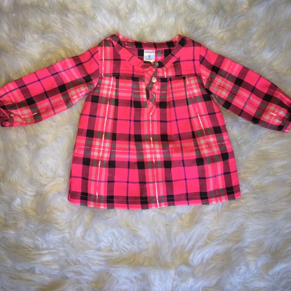 Carter's toddler flannel top - Picture 3 of 4