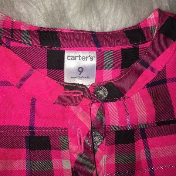 Carter's toddler flannel top - Picture 2 of 4