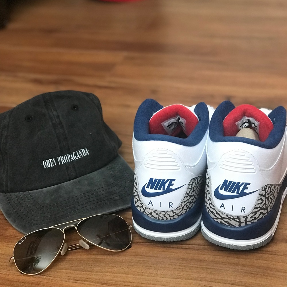 Air Jordan 3 Retro OG True Blues - Picture 2 of 5