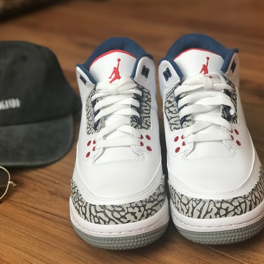 Air Jordan 3 Retro OG True Blues - Picture 3 of 5