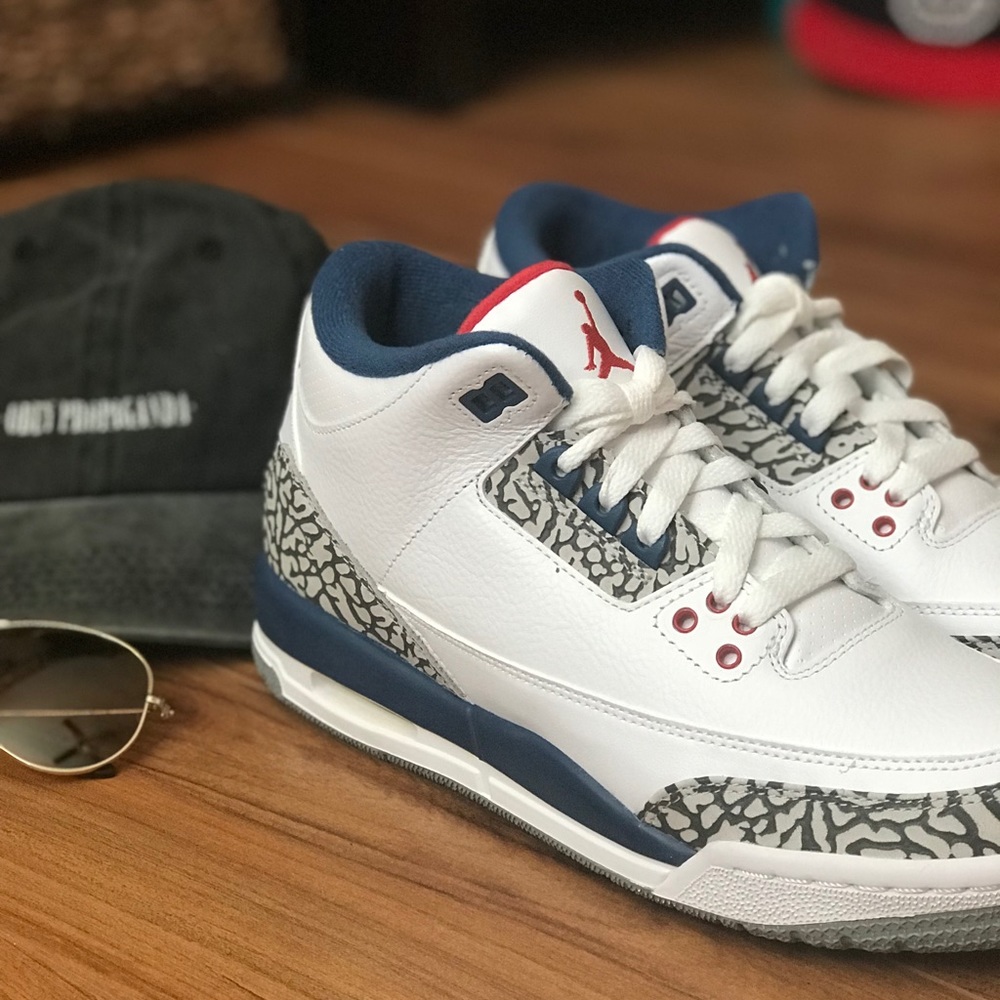 Air Jordan 3 Retro OG True Blues - Picture 4 of 5