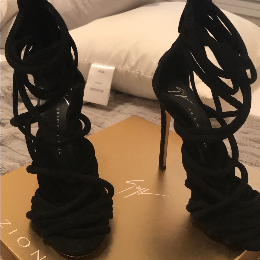 Giuseppe Zanotti Runway Multi Strap Sandals