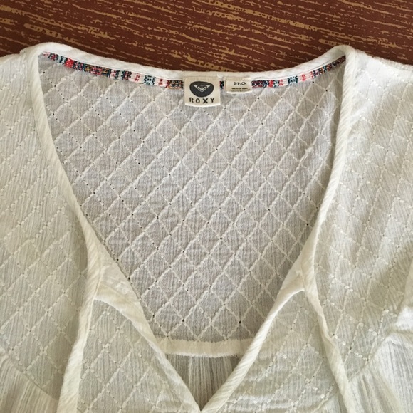 🍹Roxy Cotton Boho Blouse - Picture 3 of 7