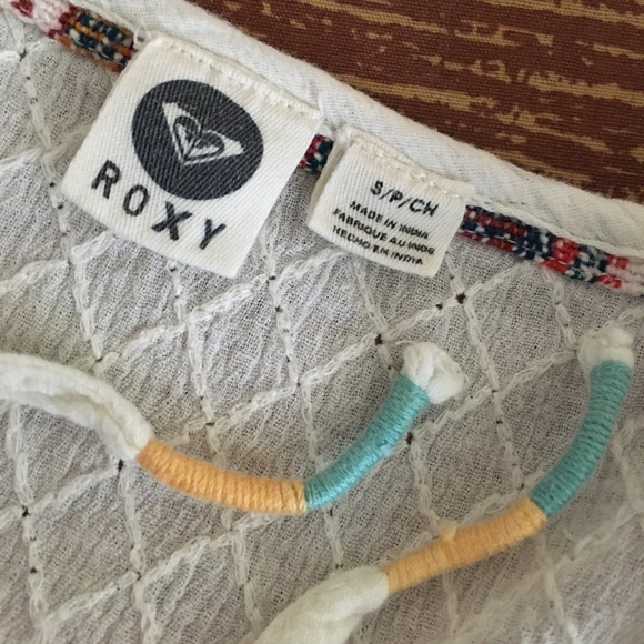 🍹Roxy Cotton Boho Blouse - Picture 6 of 7