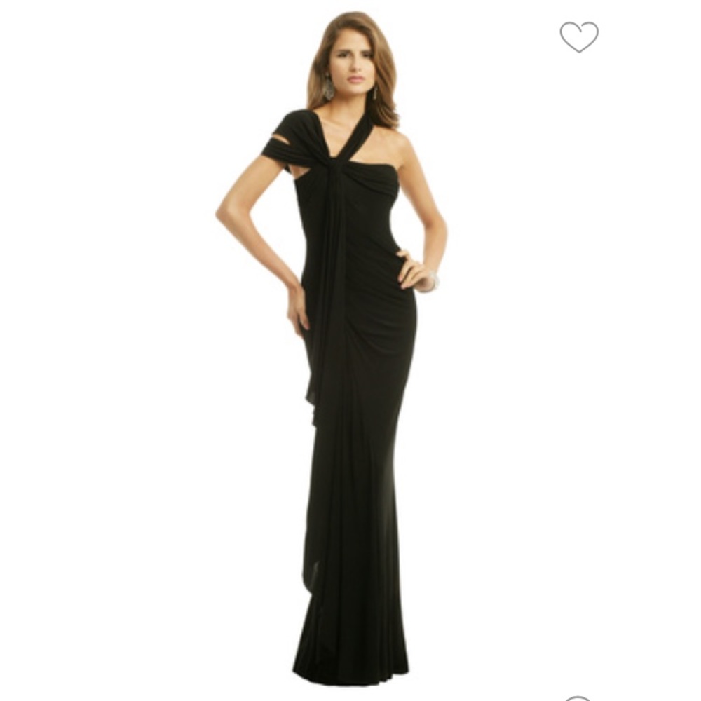 Badgley Mischka gown