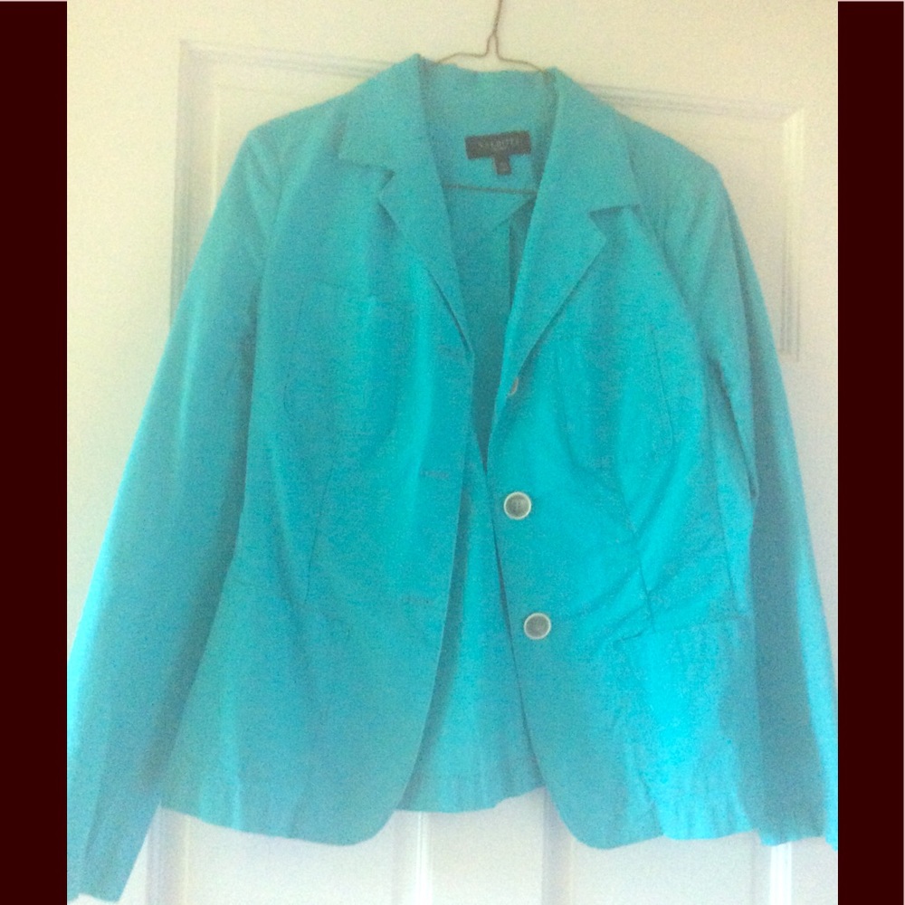 Talbots Turquoise Blazer