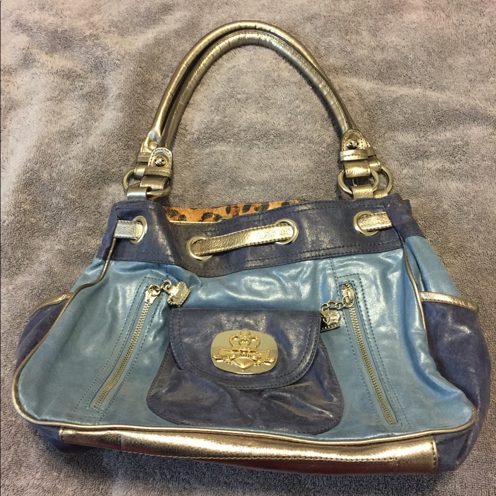 Blue Kathy Van Zeeland purse