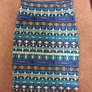 Like new LuLaRoe Cassie Skirt