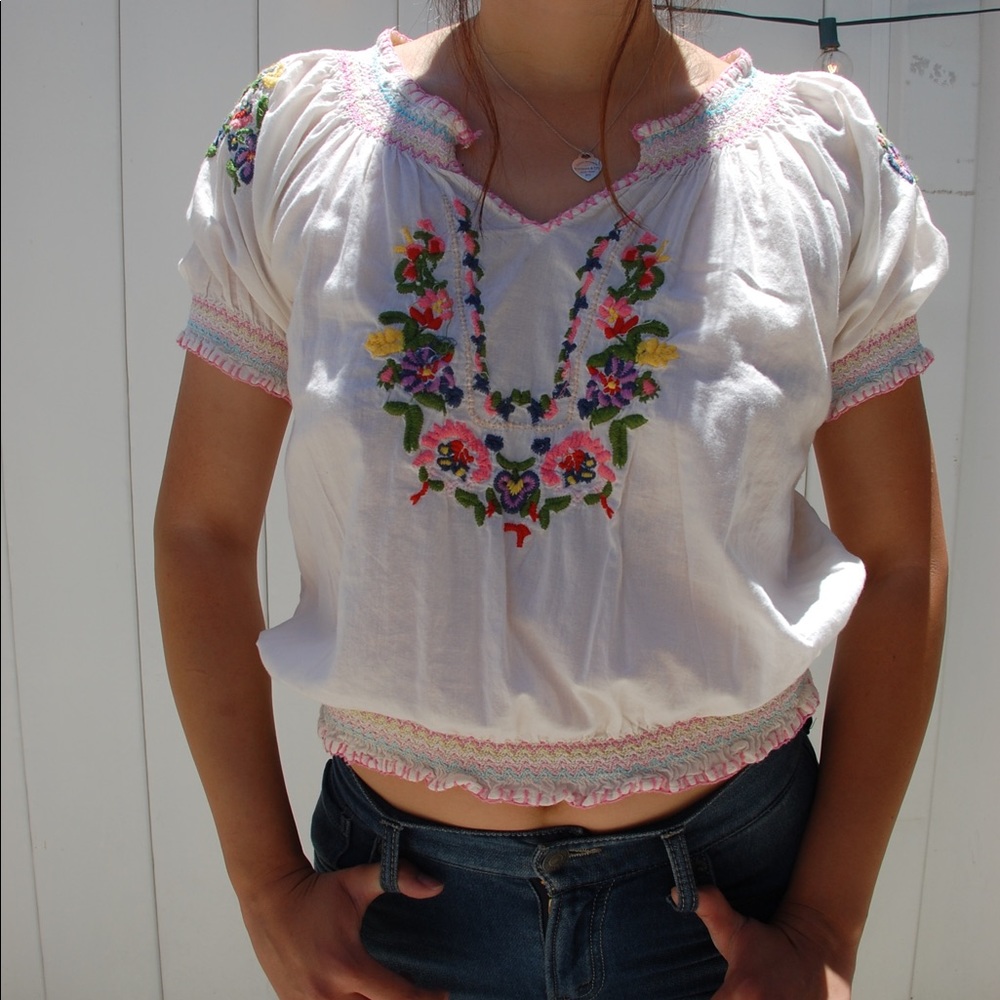 Raviya Mexican Fiesta Crop Top