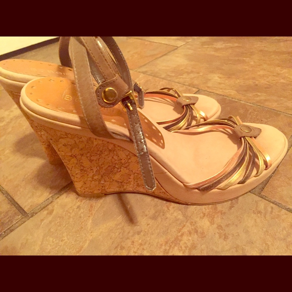 BCBG neutral wedges