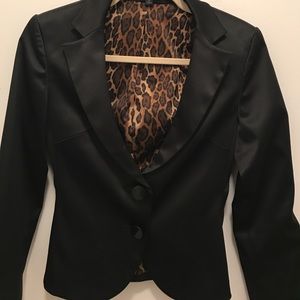 Silk blazer