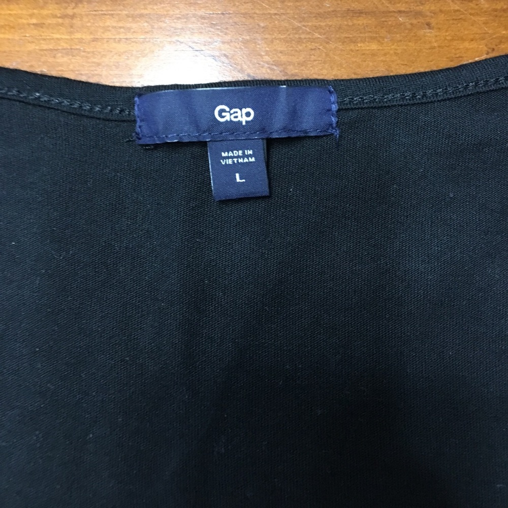 Gap Black Ruffle Tank Top - Picture 2 of 4