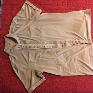 Nike Golf short sleeve button down DRI-FIT XL