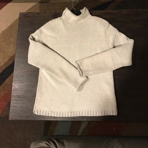 Light gray turtle neck