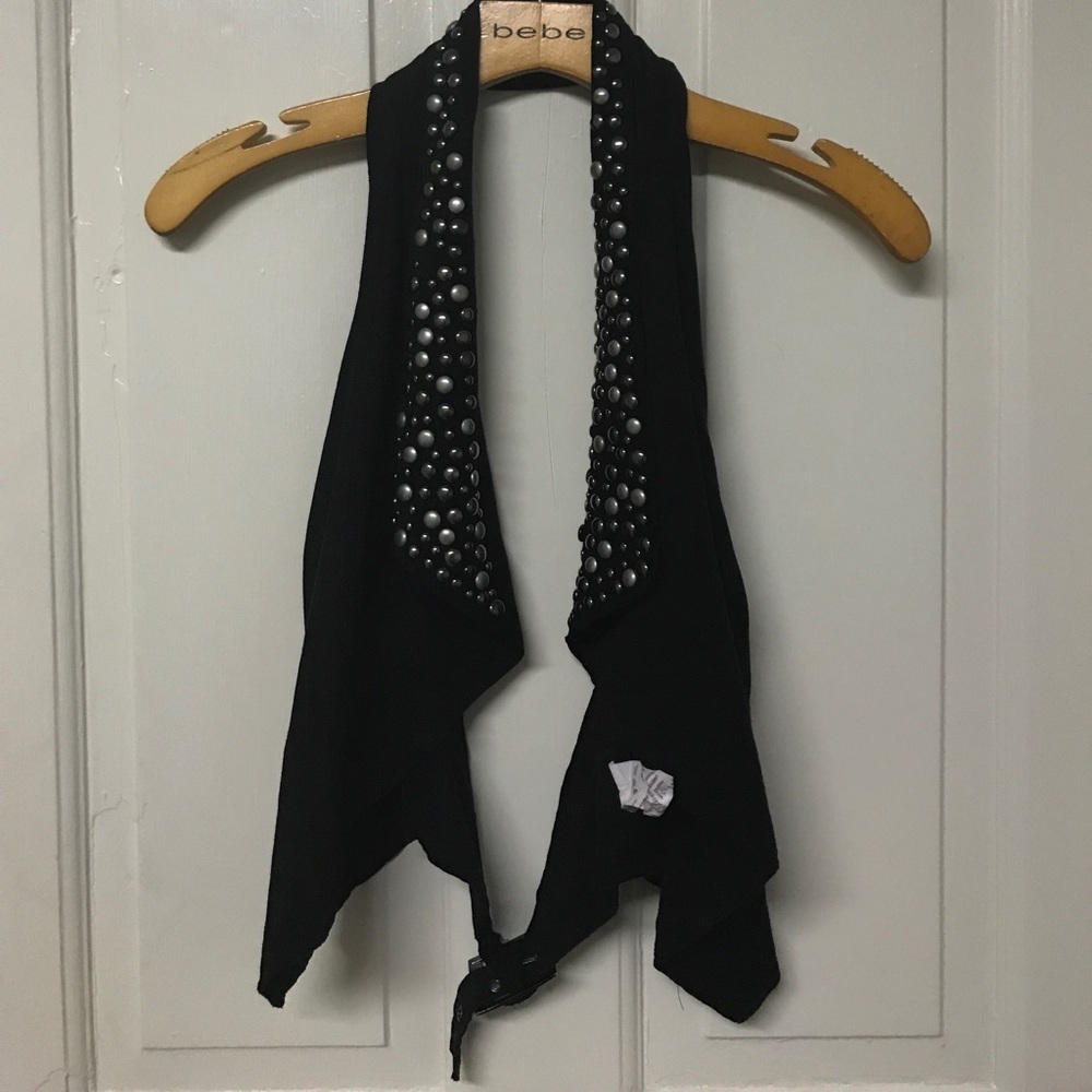 Studded  vest from bebe