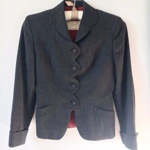 Vintage | 1940s Charcoal Blazer
